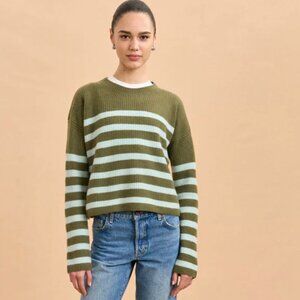 La Ligne Mini Striped Toujours Sweater, size L